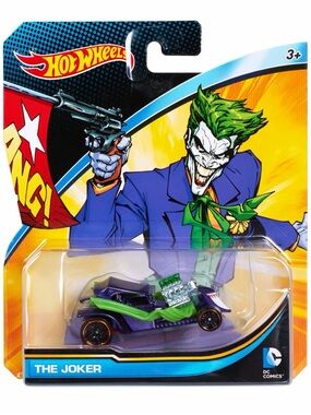 Hot Wheels DC Comics The Joker Character Car Diecast New Sealed